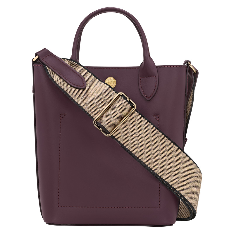 Bolsas Mini Longchamp Épure XS Tote bag Feminino Eggplant | LC-LNWK6124