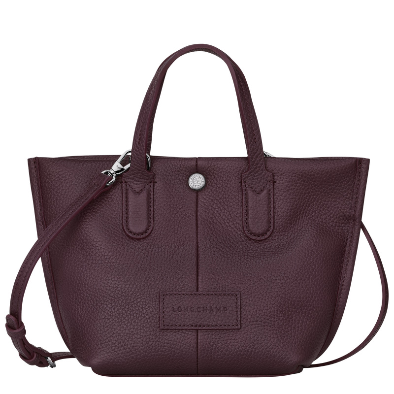 Bolsas Mini Longchamp Essential XS Handbag Feminino Eggplant | LC-QBOV4967