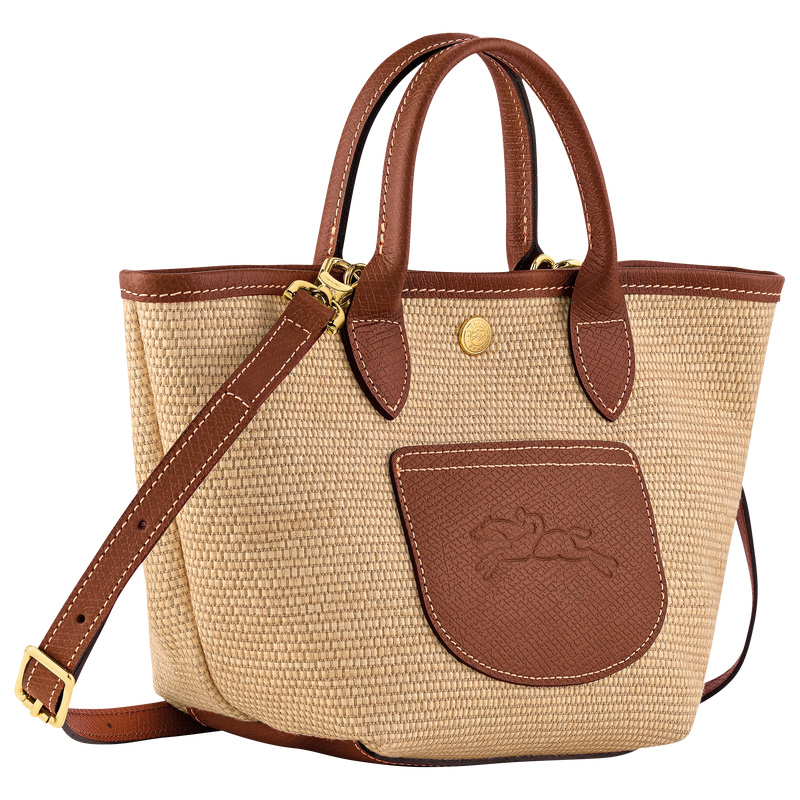 Bolsas Mini Longchamp Le Pliage Collection XS Basket bag Feminino Marrom | LC-FDYV6602