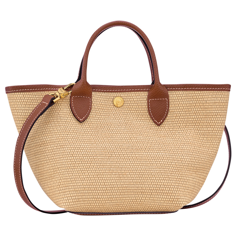 Bolsas Mini Longchamp Le Pliage Collection XS Basket bag Feminino Marrom | LC-FDYV6602