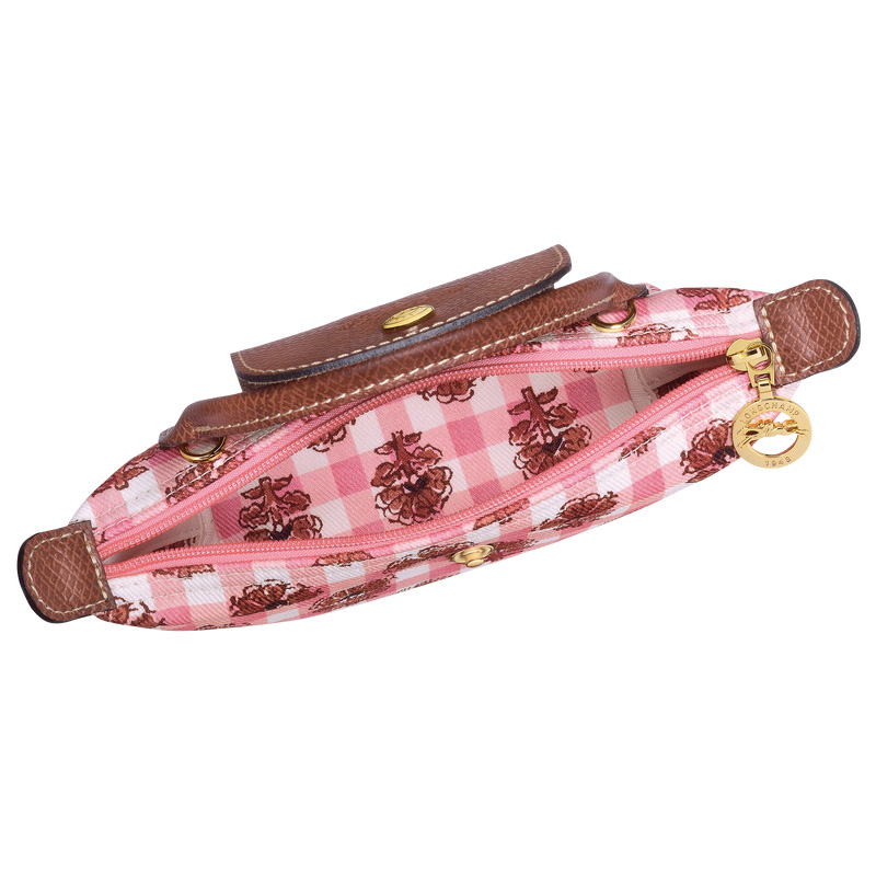 Bolsas Mini Longchamp Le Pliage Collection XS Pouch Feminino Blush | LC-QUZH9814