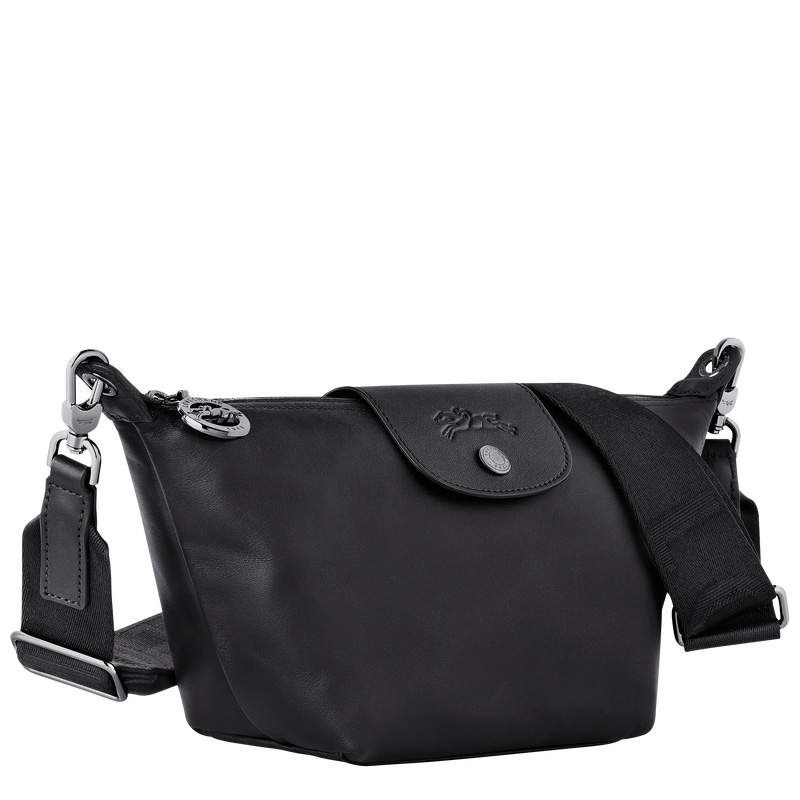 Bolsas Mini Longchamp Le Pliage Xtra XS Crossbody bag Feminino Pretas | LC-KEQV2118