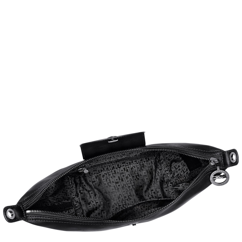 Bolsas Mini Longchamp Le Pliage Xtra XS Crossbody bag Feminino Pretas | LC-KEQV2118