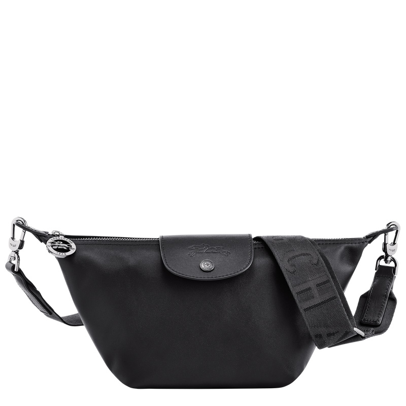 Bolsas Mini Longchamp Le Pliage Xtra XS Crossbody bag Feminino Pretas | LC-KEQV2118