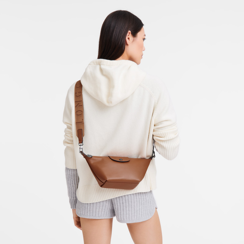 Bolsas Mini Longchamp Le Pliage Xtra XS Crossbody bag Feminino Cognac | LC-AUHP6153