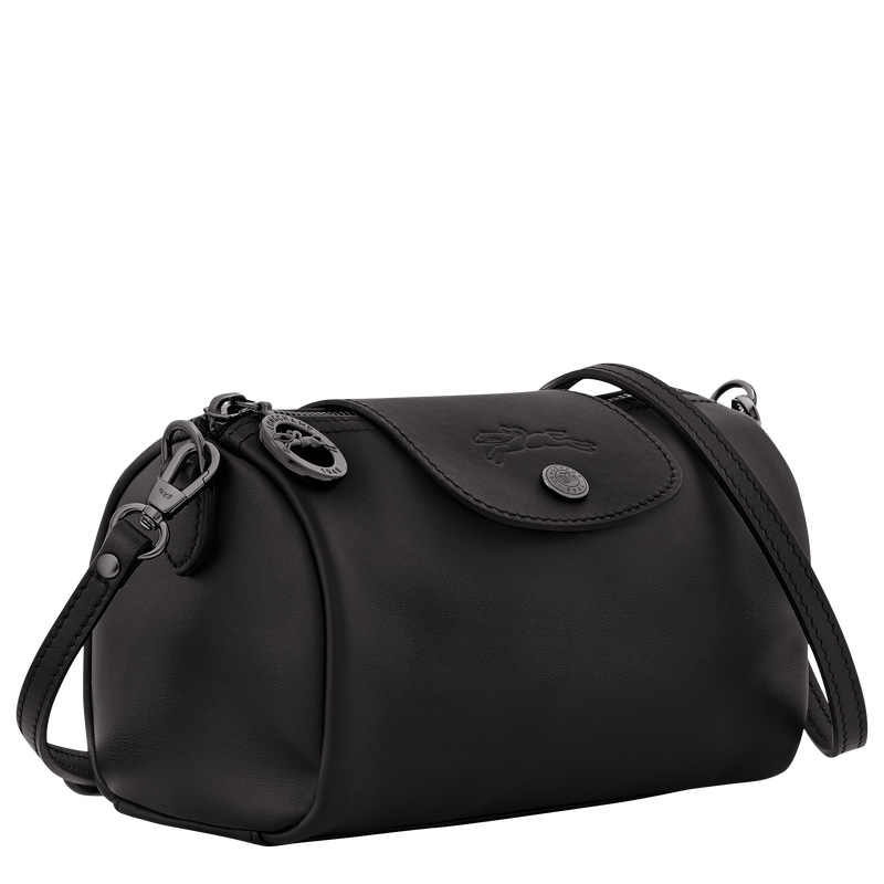 Bolsas Mini Longchamp Le Pliage Xtra XS Crossbody bag Feminino Pretas | LC-DWYR7982