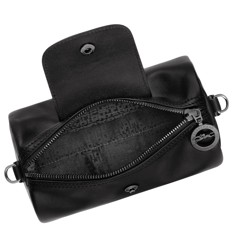 Bolsas Mini Longchamp Le Pliage Xtra XS Crossbody bag Feminino Pretas | LC-DWYR7982