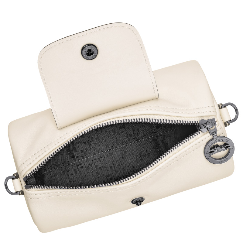 Bolsas Mini Longchamp Le Pliage Xtra XS Crossbody bag Feminino Ecru | LC-MSID9583