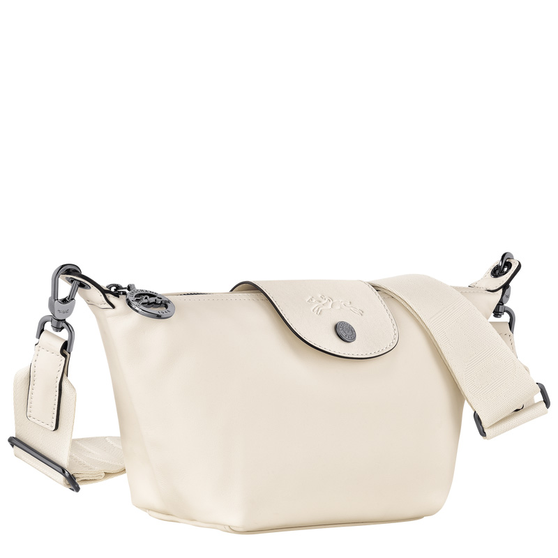 Bolsas Mini Longchamp Le Pliage Xtra XS Crossbody bag Feminino Ecru | LC-TJQE8322