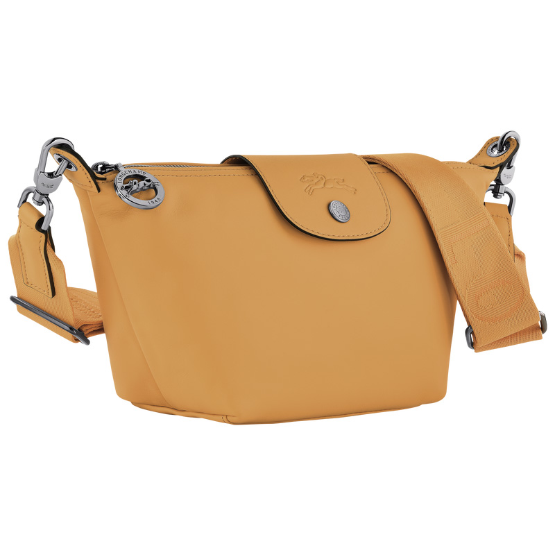 Bolsas Mini Longchamp Le Pliage Xtra XS Crossbody bag Feminino Honey | LC-URLK3541