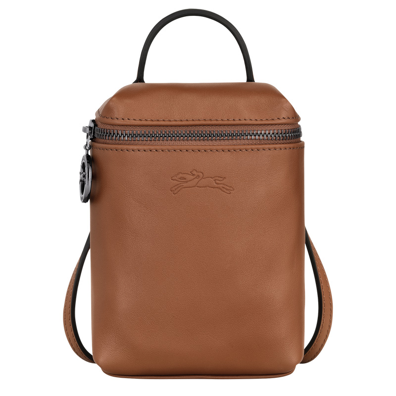 Bolsas Mini Longchamp Le Pliage Xtra XS Crossbody bag Feminino Cognac | LC-JGLT0730