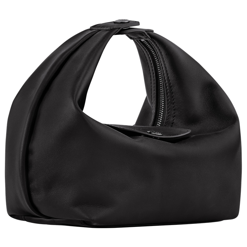 Bolsas Mini Longchamp Le Pliage Xtra XS Handbag Feminino Pretas | LC-IAQL0753