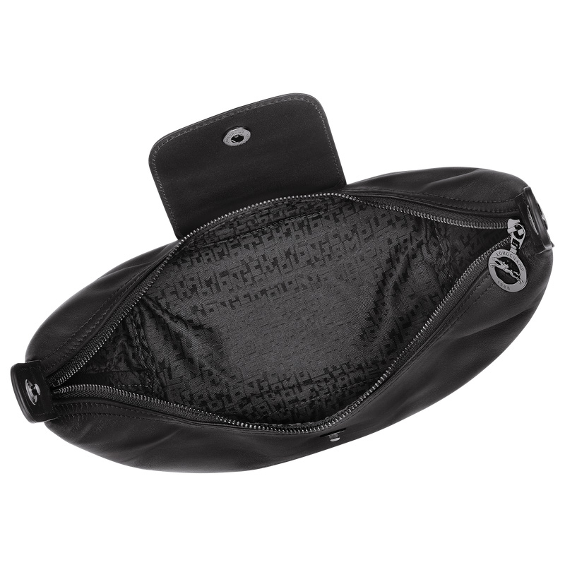 Bolsas Mini Longchamp Le Pliage Xtra XS Handbag Feminino Pretas | LC-IAQL0753