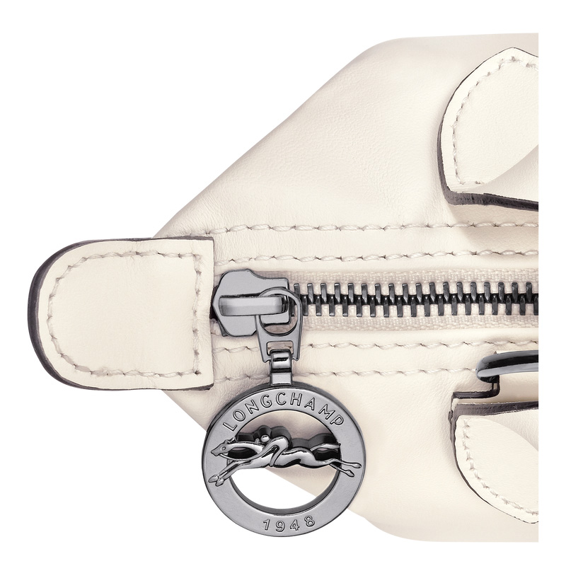 Bolsas Mini Longchamp Le Pliage Xtra XS Handbag Feminino Ecru | LC-LANC1061