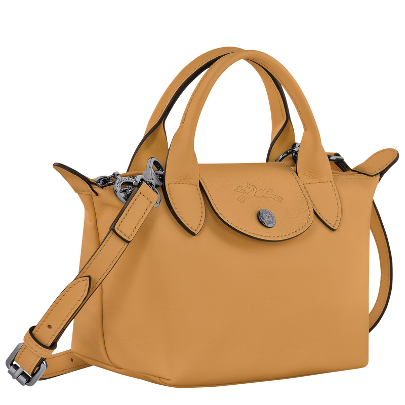 Bolsas Mini Longchamp Le Pliage Xtra XS Handbag Feminino Honey | LC-KCHD4622