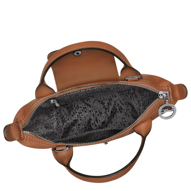 Bolsas Mini Longchamp Le Pliage Xtra XS Handbag Feminino Cognac | LC-OEVM1152
