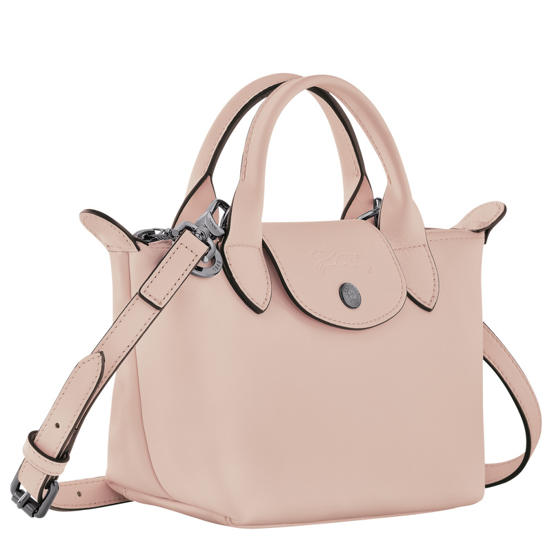 Bolsas Mini Longchamp Le Pliage Xtra XS Handbag Feminino Nude | LC-SBUZ3588