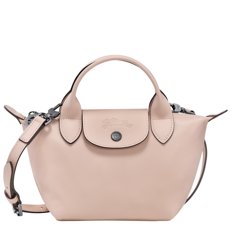 Bolsas Mini Longchamp Le Pliage Xtra XS Handbag Feminino Nude | LC-SBUZ3588