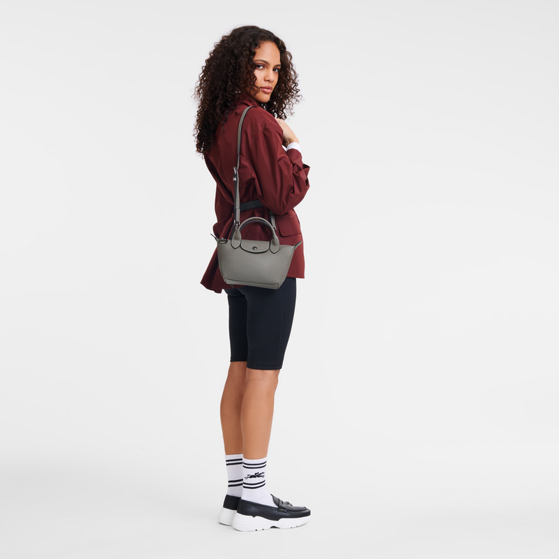 Bolsas Mini Longchamp Le Pliage Xtra XS Handbag Feminino Turtledove | LC-RIRP0158