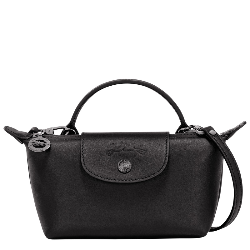 Bolsas Mini Longchamp Le Pliage Xtra XS Pouch Feminino Pretas | LC-VWLP7951
