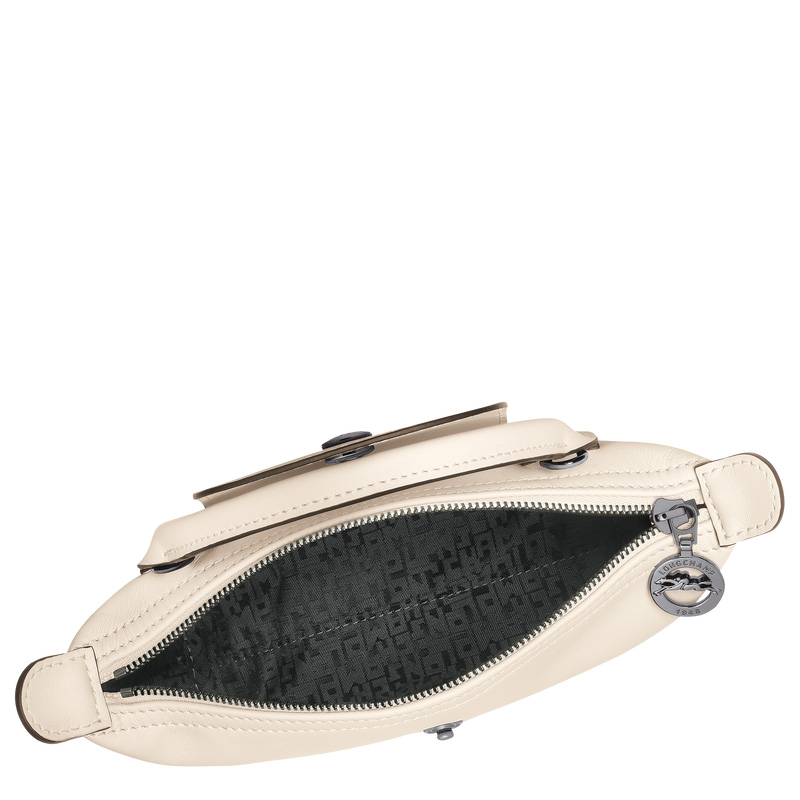 Bolsas Mini Longchamp Le Pliage Xtra XS Pouch Feminino Ecru | LC-NZGH6872