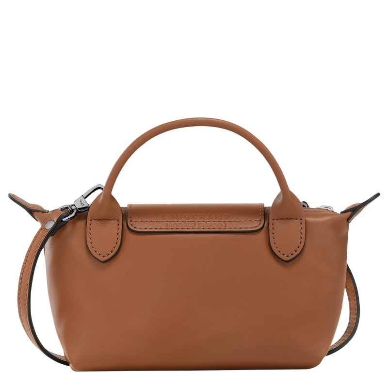 Bolsas Mini Longchamp Le Pliage Xtra XS Pouch Feminino Cognac | LC-KFEB8319