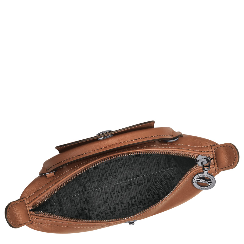 Bolsas Mini Longchamp Le Pliage Xtra XS Pouch Feminino Cognac | LC-KFEB8319