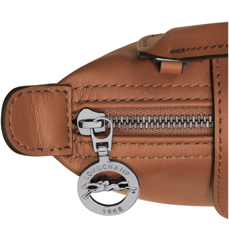 Bolsas Mini Longchamp Le Pliage Xtra XS Pouch Feminino Cognac | LC-KFEB8319
