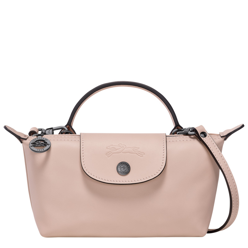 Bolsas Mini Longchamp Le Pliage Xtra XS Pouch Feminino Nude | LC-AEFX6149