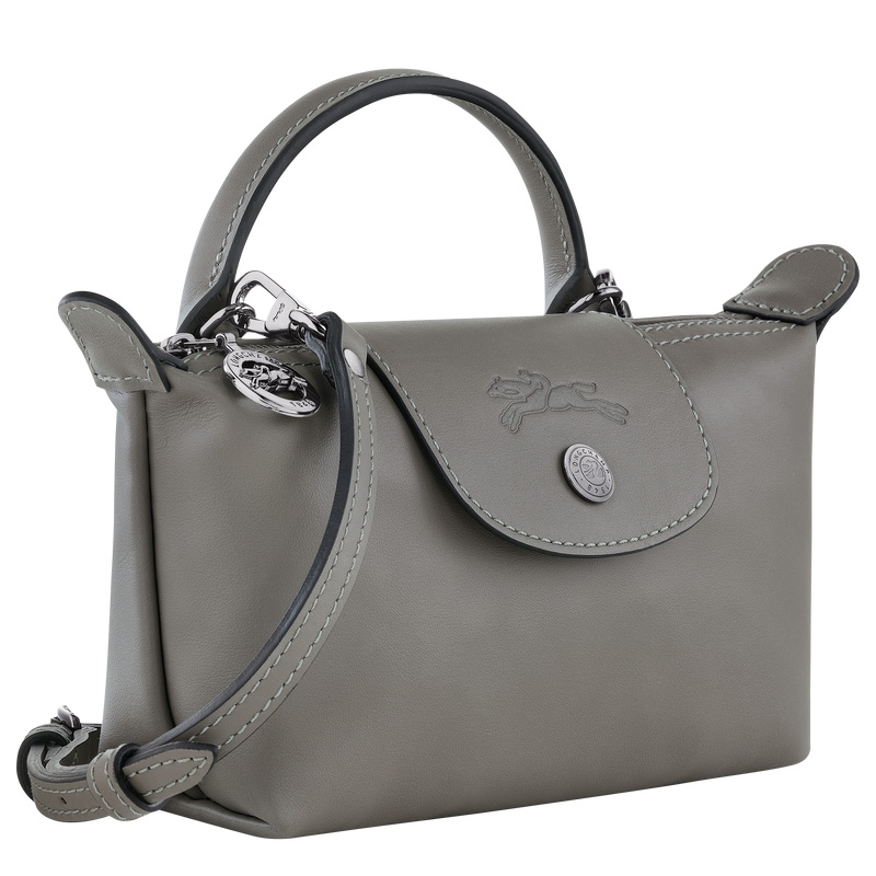 Bolsas Mini Longchamp Le Pliage Xtra XS Pouch Feminino Turtledove | LC-XRXG0964