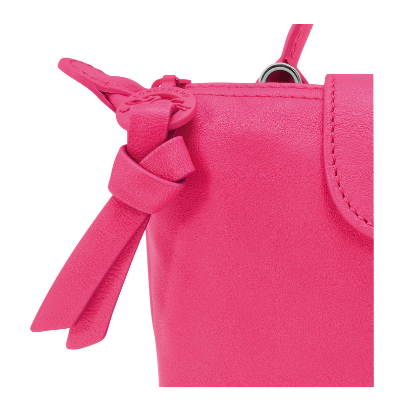 Bolsas Mini Longchamp Le Pliage Xtra XS Pouch Feminino Rosa | LC-KWMM0330