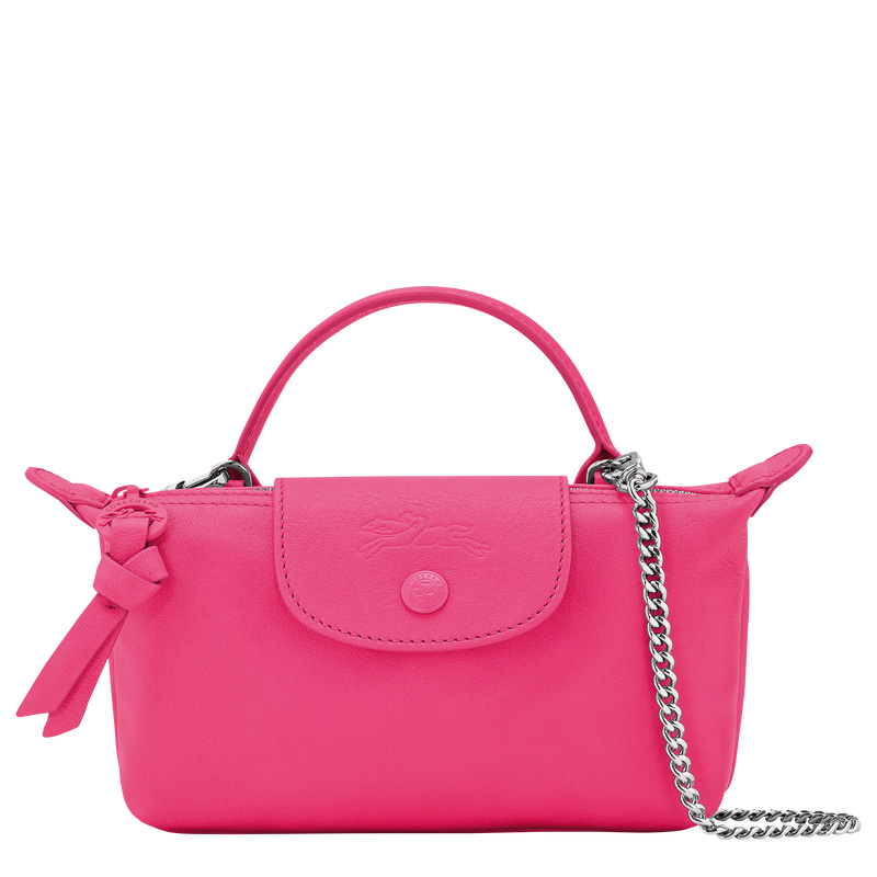 Bolsas Mini Longchamp Le Pliage Xtra XS Pouch Feminino Rosa | LC-KWMM0330