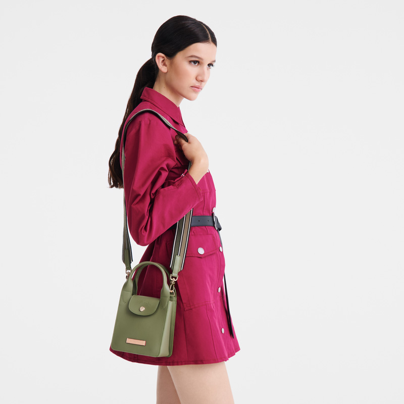 Bolsas Mini Longchamp Le Pliage Xtra XS Tote bag Feminino Laurel | LC-NPBT6120