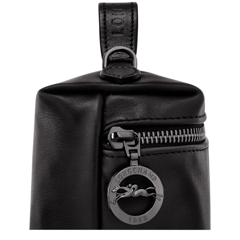 Bolsas Mini Longchamp Le Pliage Xtra XS Vanity Feminino Pretas | LC-ZMPP1183