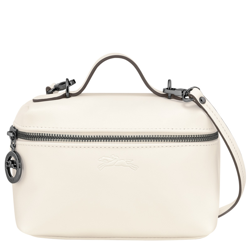 Bolsas Mini Longchamp Le Pliage Xtra XS Vanity Feminino Ecru | LC-MUTF4553