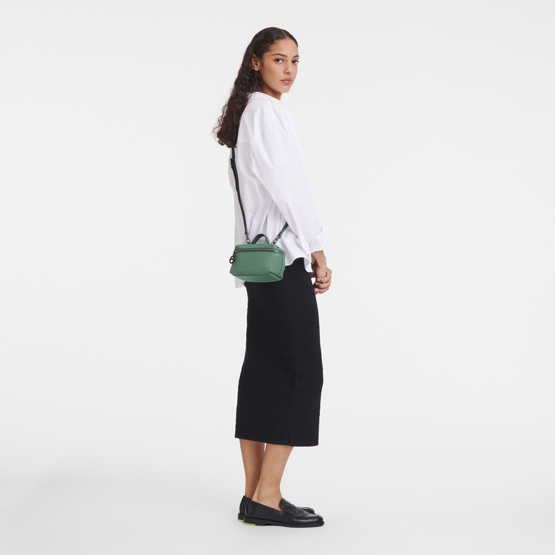 Bolsas Mini Longchamp Le Pliage Xtra XS Vanity Feminino Sage | LC-KKVJ9498