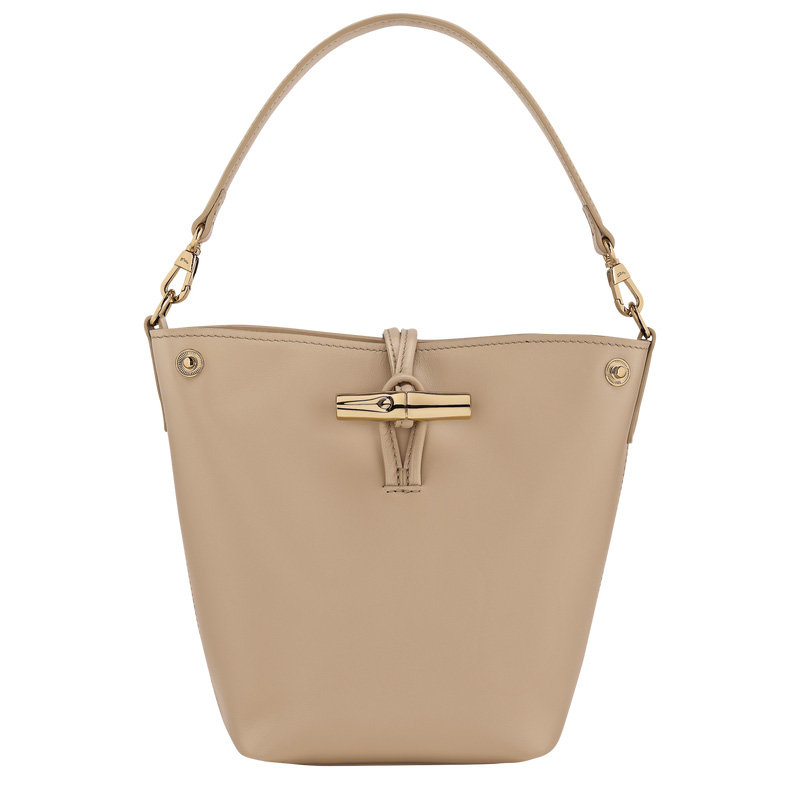 Bolsas Mini Longchamp Le Roseau XS Bucket bag Feminino Root | LC-MZOR0513