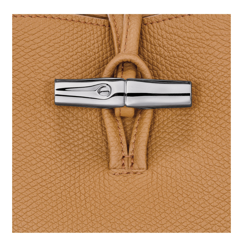 Bolsas Mini Longchamp Le Roseau XS Bucket bag Feminino Walnut | LC-RACV2744
