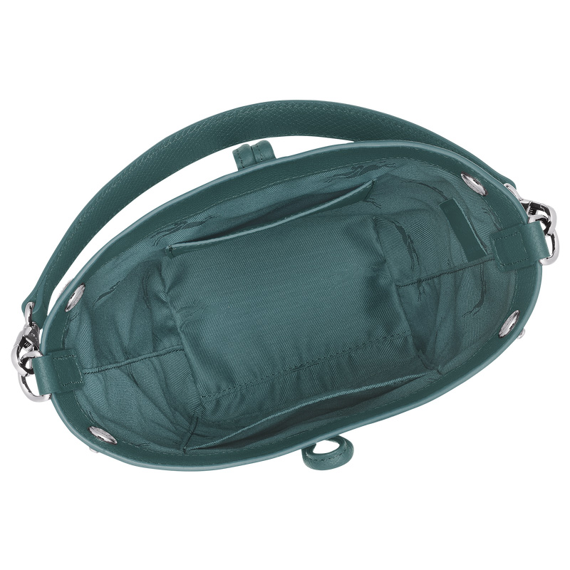 Bolsas Mini Longchamp Le Roseau XS Bucket bag Feminino Cedar | LC-JEYL9762