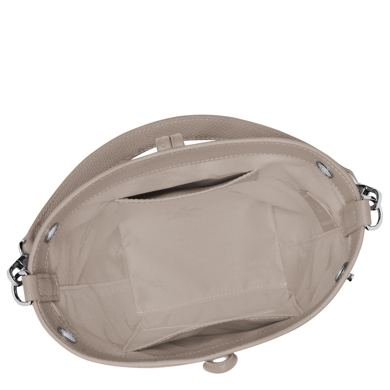 Bolsas Mini Longchamp Le Roseau XS Bucket bag Feminino Clay | LC-ICTK0585