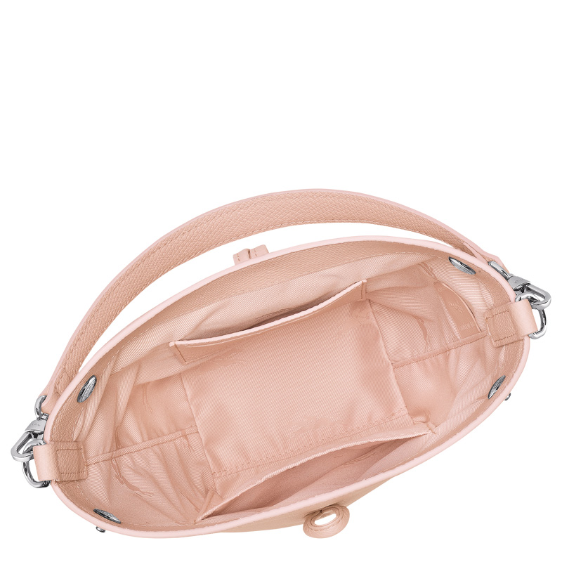 Bolsas Mini Longchamp Le Roseau XS Bucket bag Feminino Ballerina | LC-HAXI2138