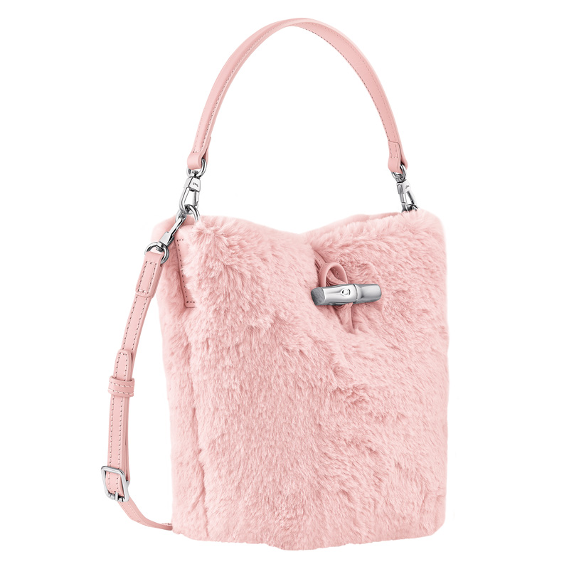 Bolsas Mini Longchamp Le Roseau XS Bucket bag Feminino Ballerina | LC-IZKK4288