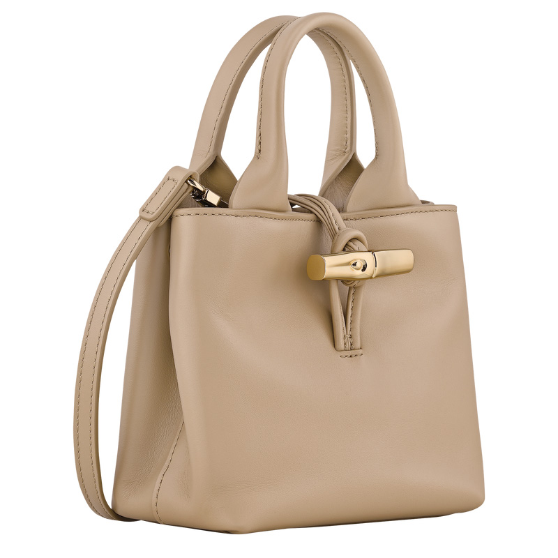 Bolsas Mini Longchamp Le Roseau XS Handbag Feminino Root | LC-UEQT7989