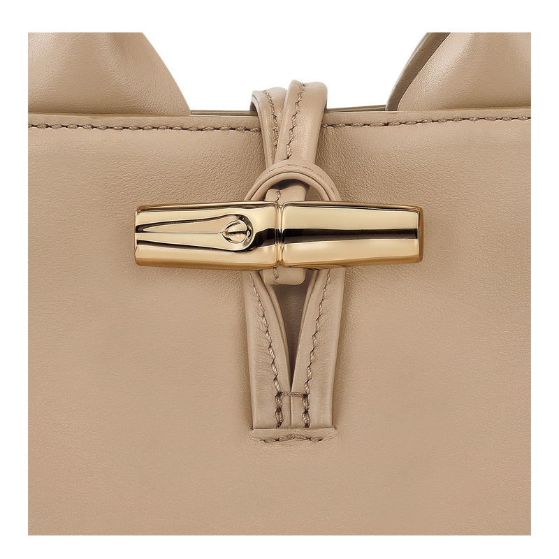 Bolsas Mini Longchamp Le Roseau XS Handbag Feminino Root | LC-UEQT7989
