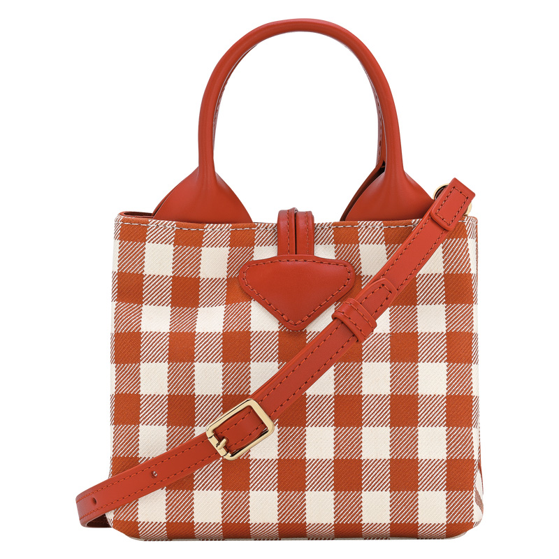 Bolsas Mini Longchamp Le Roseau XS Handbag Feminino Bark | LC-NBXK7801