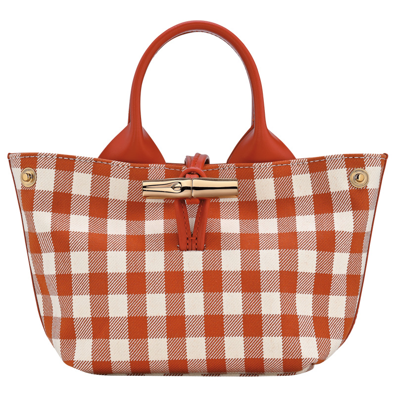 Bolsas Mini Longchamp Le Roseau XS Handbag Feminino Bark | LC-NBXK7801