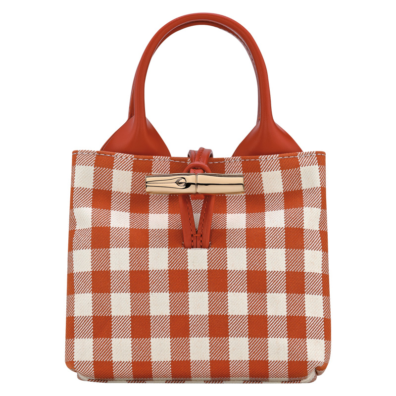 Bolsas Mini Longchamp Le Roseau XS Handbag Feminino Bark | LC-NBXK7801
