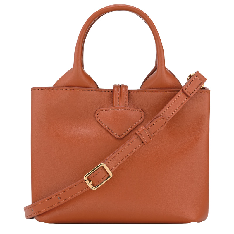 Bolsas Mini Longchamp Le Roseau XS Handbag Feminino Bark | LC-AGIK6759