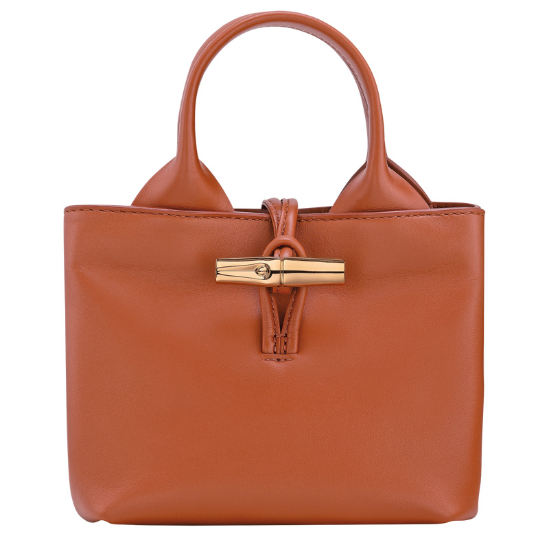 Bolsas Mini Longchamp Le Roseau XS Handbag Feminino Bark | LC-AGIK6759