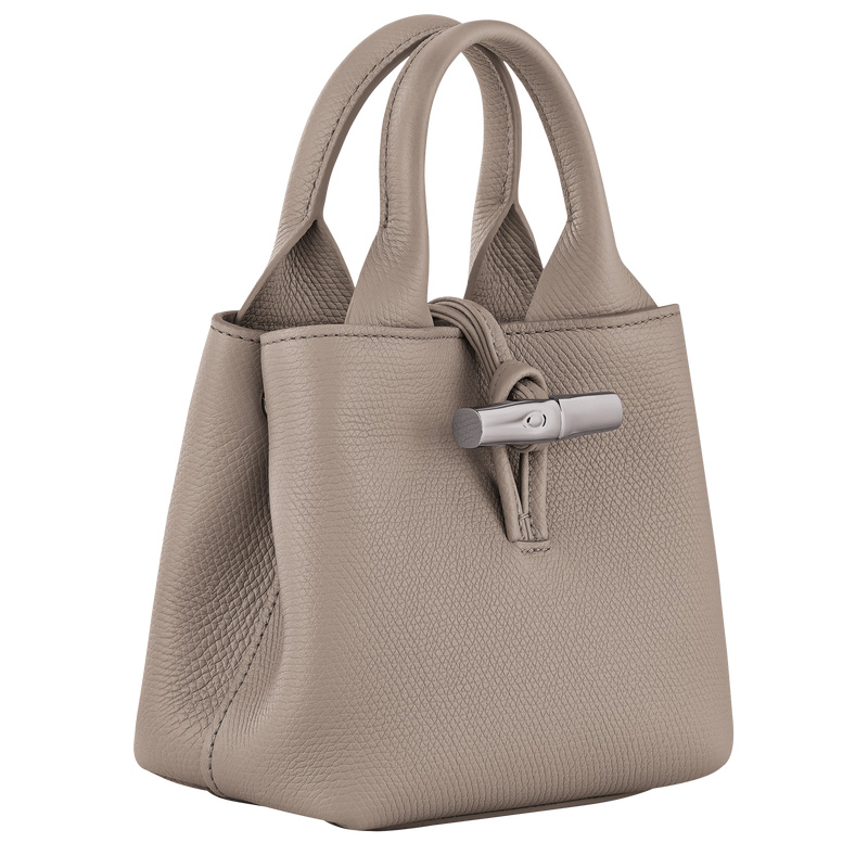 Bolsas Mini Longchamp Le Roseau XS Handbag Feminino Clay | LC-IZBB3520